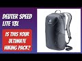 REVIEW (2026): Deuter Speed Lite 13L. Features.