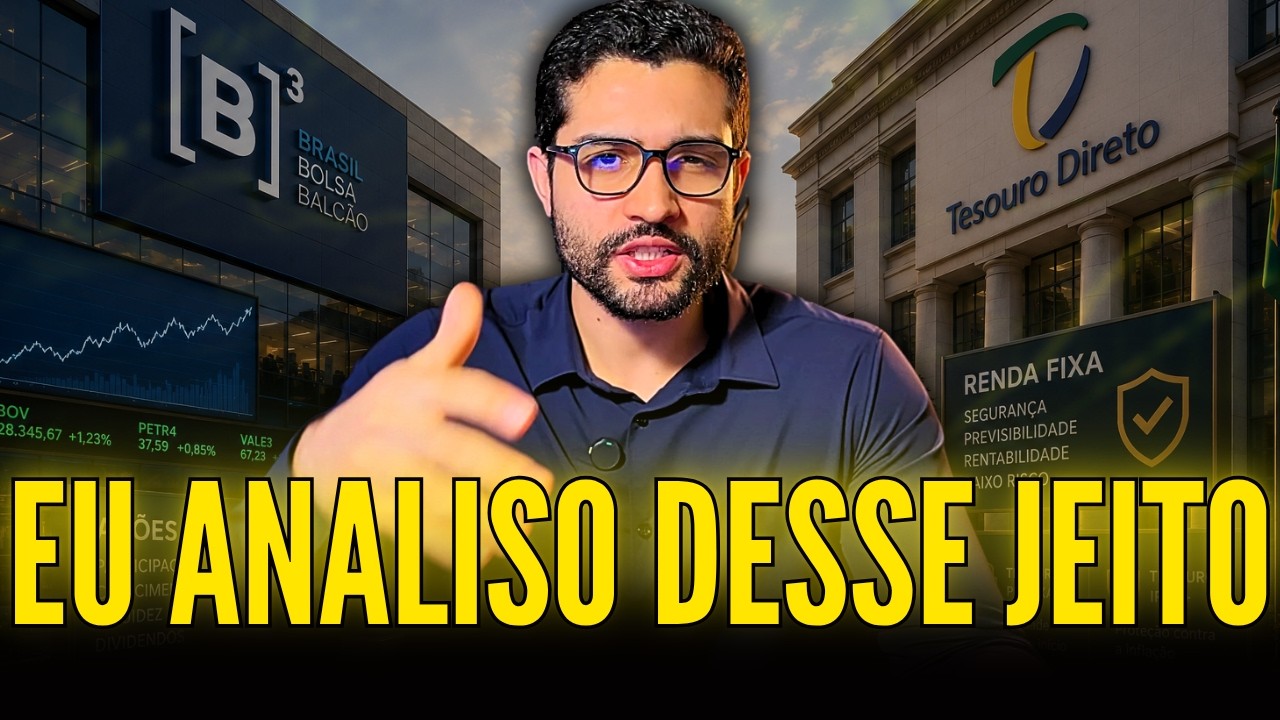 COMO EU ANALISO E MONTO A CARTEIRA DE INVESTIMENTOS DE UM CLIENTE