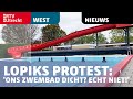 Lopiks protest: 'Ons zwembad dicht? Echt niet!' [RTV Utrecht]