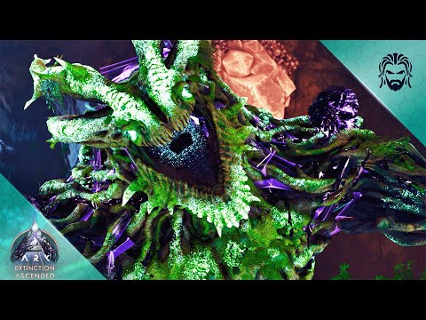 My Deinosuchus Broke The Forest Titan | ARK Extinction [E38]