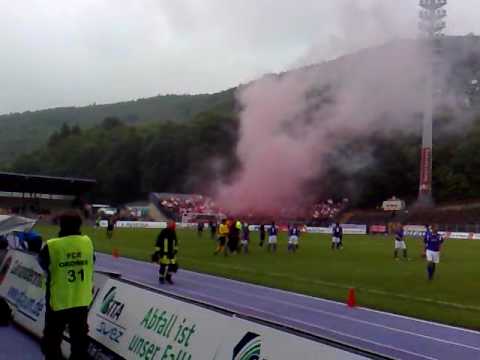 Fc Erzgebirge Aue 2 Wismut Sachsen Derby 31 05 2009 Provokation des FSV !!