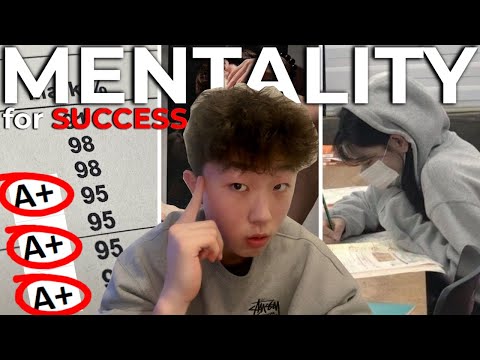 how to STUDY with the STRAIGHT A STUDENT mindset