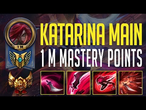 RXD MAHMOUD KATARINA MONTAGE - KATARINA MAIN WITH 1 MILLION MASTERY POINTS