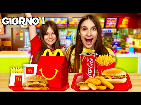 L’ULTIMO che SMETTE di MANGIARE McDONALD’S VINCE •CHALLENGE• 🍔