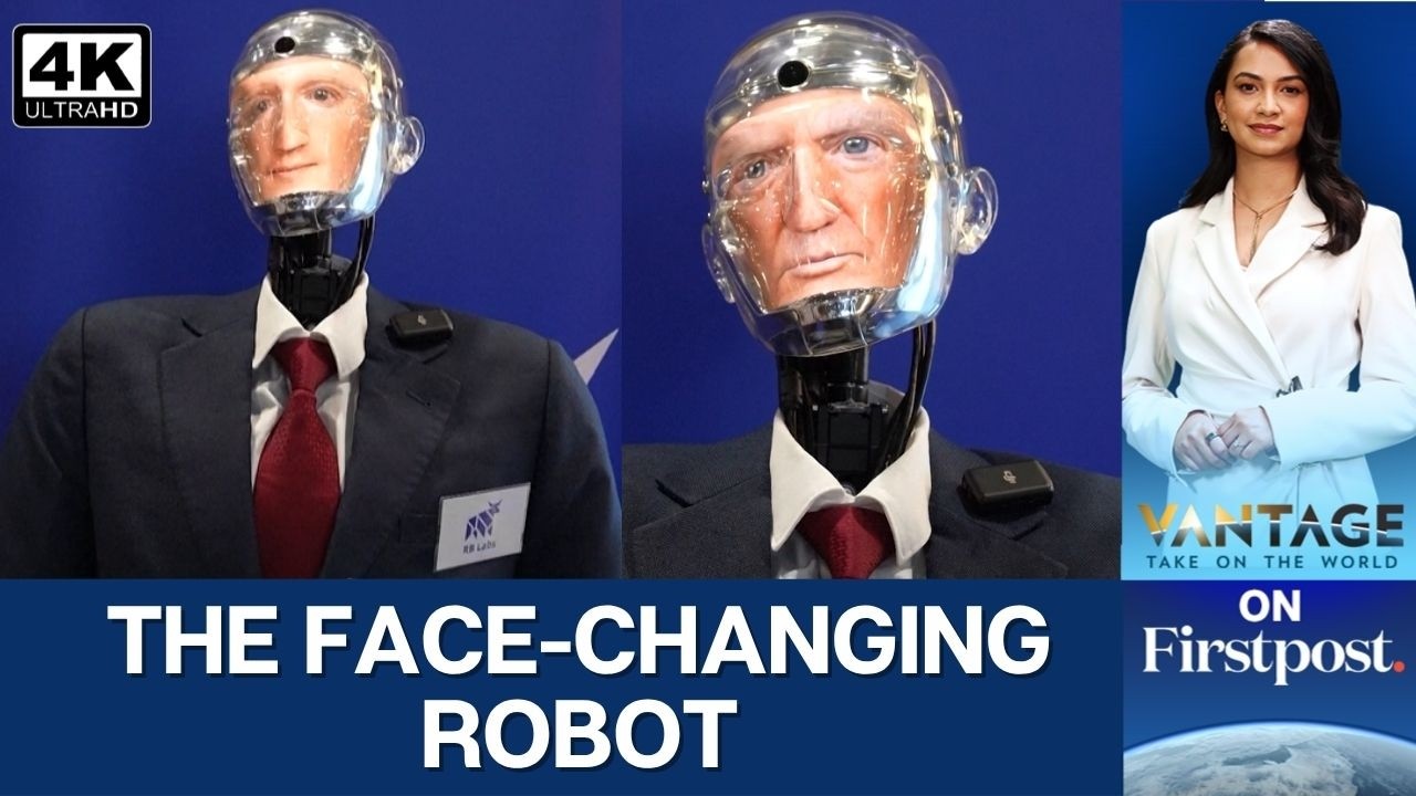 This AI Robot Can Become Trump, Zuckerberg & More | Vantage on Firstpost | 4K