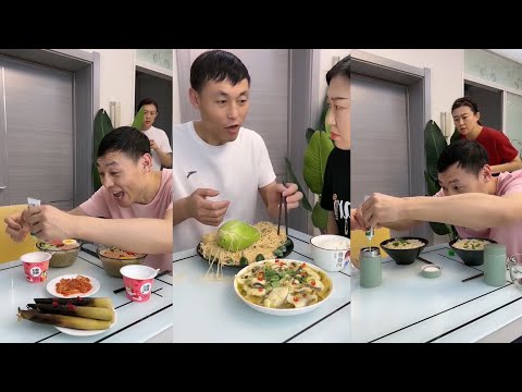 Trending 🔥 Funny Husband Wife Yummy Food Eating Challenge||Prank 😂🤫||Comedy 🤣🤣