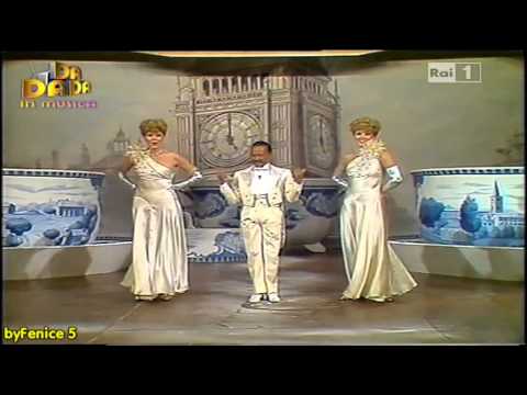 Harold Nicholas on Italian Show - Tea for Two with Alice ed Ellen Kessler - Al Paradise  1984