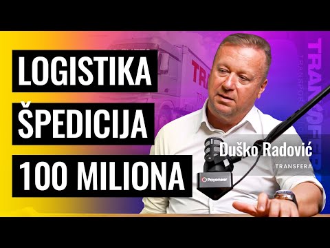Od otkaza do firme od 100.000.000€ | Duško Radović Transfera | Biznis Priče 112