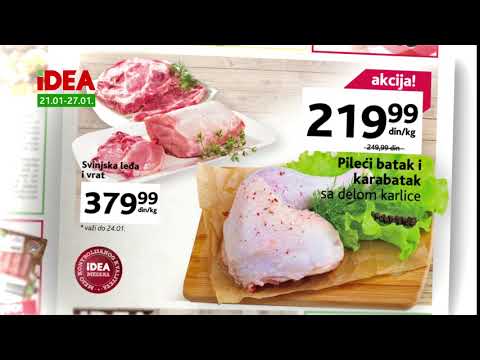 IDEA akcija 21 - 27.1.2019.