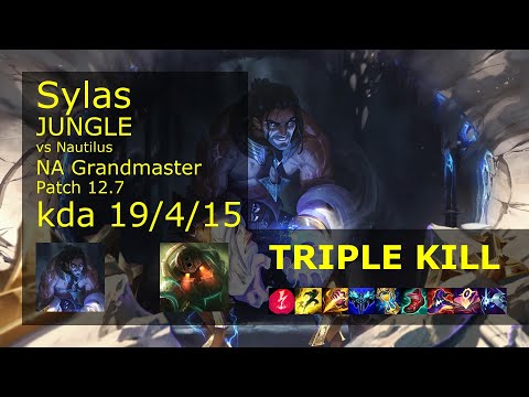 Sylas vs Nautilus Jungle - NA 19/4/15 Patch 12.7 Gameplay