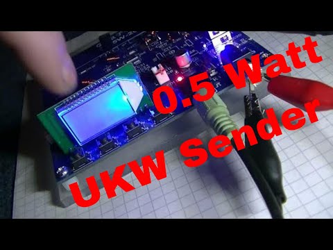 UKW Sender Leistungstest mit 50 Ohm Widerstand und Digital Oszi - eflose #1080