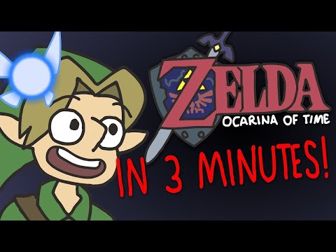 The Legend of Zelda Ocarina of Time in 3 Minutes! | ArcadeCloud