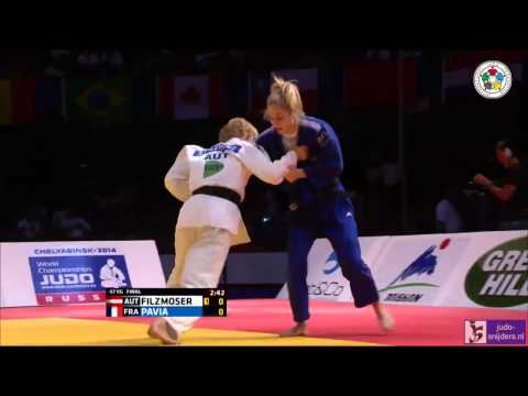 Judo 2014 Grand Prix Havana: Filzmoser (AUT) - Pavia (FRA) [-57kg] final