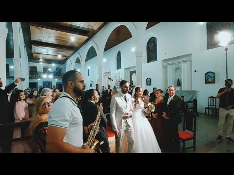 Macha Nupcial + Céu de Santo amaro | Entrada da Noiva (Saxofone) 🎷🤵👰