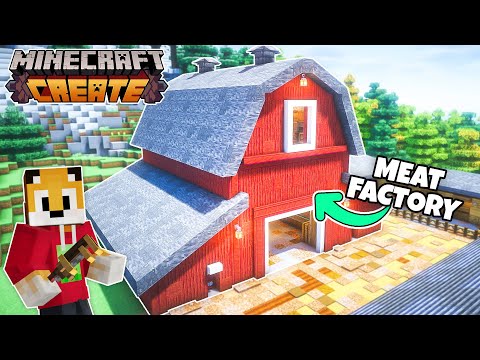 FoxyNoTail - INSANE AUTOMATIC MEAT FARM in Minecraft!
