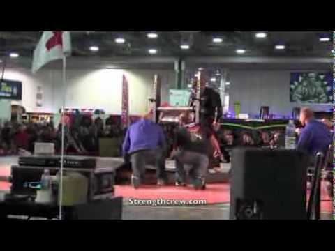 Vytautas Lalas 540 slater stone, 2013 Arnold Strongman