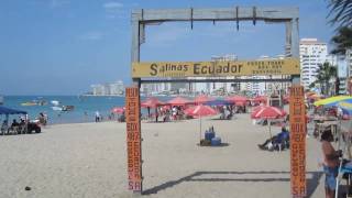 preview picture of video 'Beach Malecon in Salinas Ecuador'