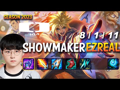 DK Showmaker EZREAL Mid vs POPPY - Patch 13.12 KR Ranked