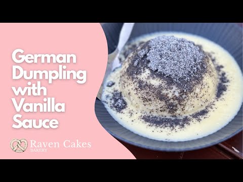 Traditional German Breakfast| Fluffy Dampfnudeln with Vanilla Sauce Recipe