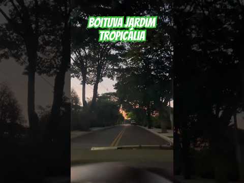 Boituva o Jardim Tropicália em bairro bastante arborizado do interior paulista  ￼