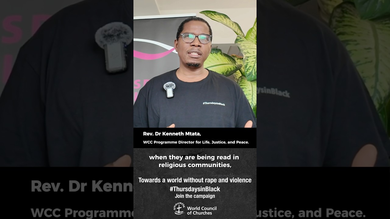 Rev. Dr Kenneth Mtata reflects on why it’s important to support Thursdays in Black