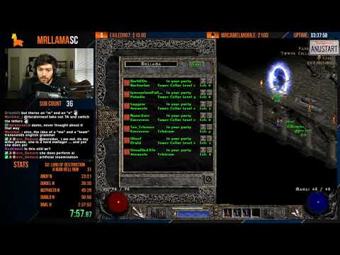 [WORLD RECORD] - 8 Man HELL LADDER SPEEDRUN