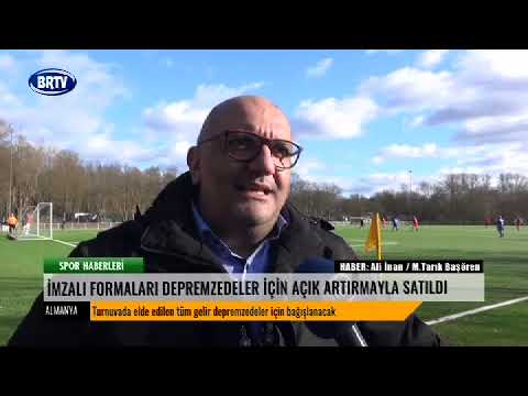 SG Gahmen 24/74 Depremzedeler için Turnuva Düzenledi