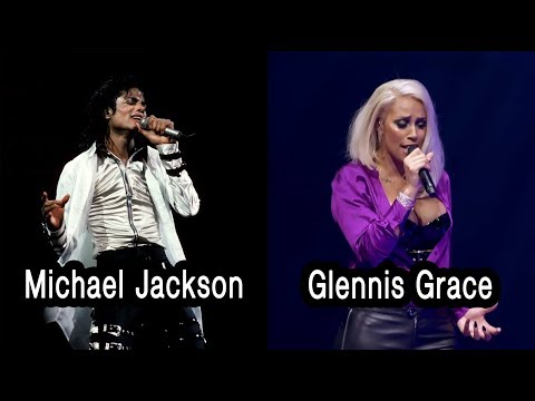 Glennis Grace and Michael Jackson 'Dirty Diana' DUO screen