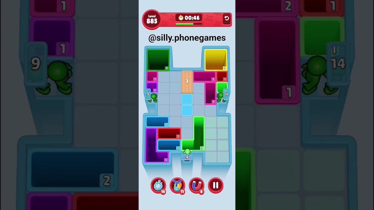 Drop Away Level 885 Walkthrough Solution