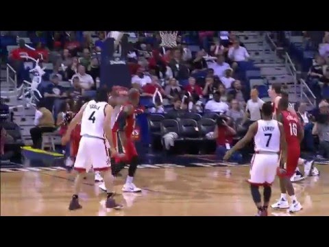 Raptors Highlights: Lowry To DeRozan Alley-Oop - March 26, 2016