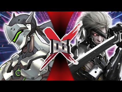源氏VS雷電（オーバーウォッチVSメタルギア）｜DBX (Genji VS Raiden (Overwatch VS Metal Gear) | DBX)