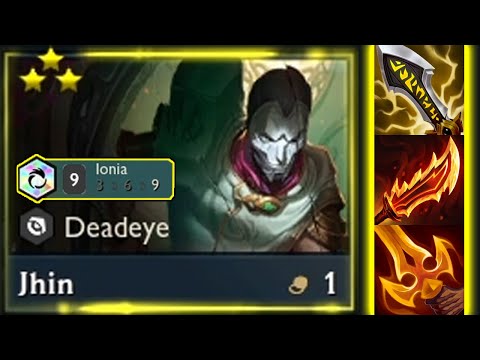 New 3 star Jhin is way too strong for a 1 cost unit | TFT Set 9