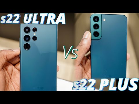 Samsung Galaxy s22 ULTRA Vs s22 PLUS: Which is the Best Value for Your Money? #Detailed Comparison.