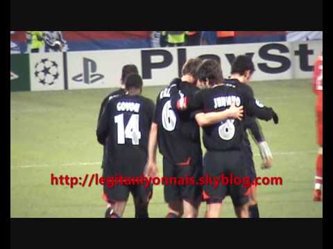 gerland l olympique lyonnais 4 / stuttgart 2 le 7/11/2007