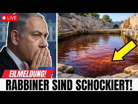 HEUTE, 08:15 Uhr: Das Wasser in Siloah hat die Farbe gewechselt! (Prophetisches Zeichen)