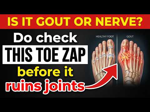 That "Electric Shock" Feeling in Your Toe: Is It Gout or a Pinched Nerve?