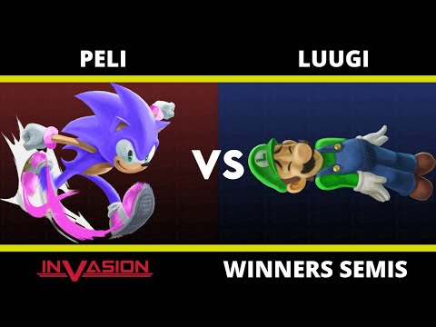 Invasion: Winners Semis - Peli (Sonic) Vs Luugi (Luigi)