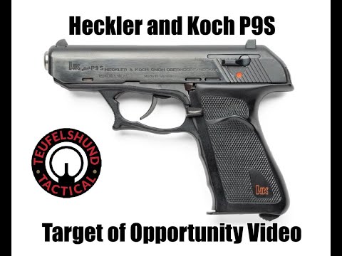 Heckler and Koch P9S Target of Opportunity Video