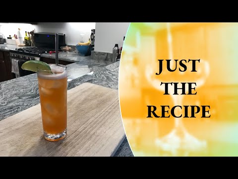 How to Make the Hemingway In Eden - Just the Recipe - Rum Cocktail - Cocktails at Home