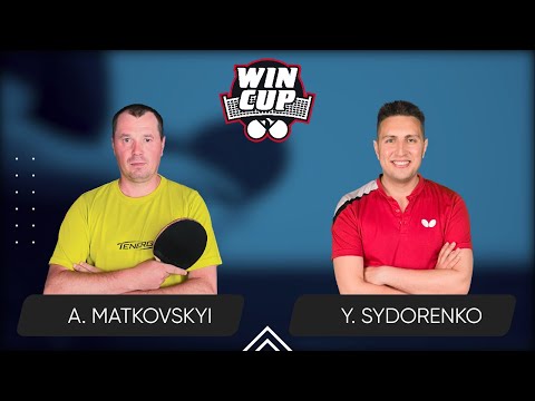 13:00 Andrii Matkovskyi - Yaroslav Sydorenko West 3 WIN CUP 02.09.2024 | Table Tennis WINCUP
