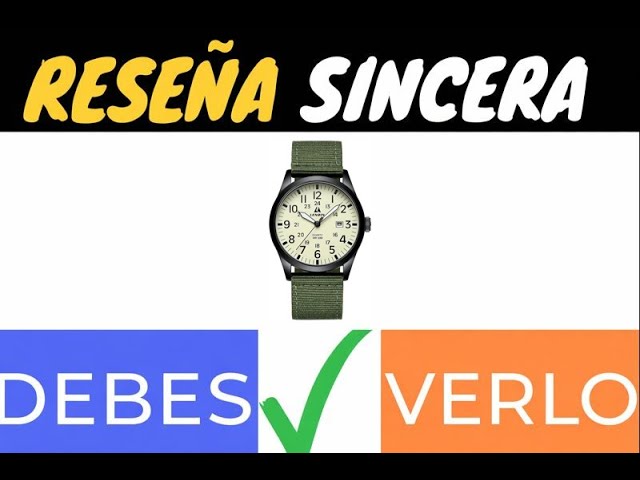Vídeo relacionado con LN LENQIN Reloj Hombre Relojes Militares Analógicos De Cuarzo para Hombres Pulsera Impermeables Fecha Reloj Deportivo Táctico Militar Correa De Nailon