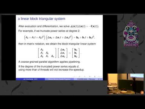 Writing Shared Memory Parallel Programs in Ada Multitasked Newton's Method for Power Series