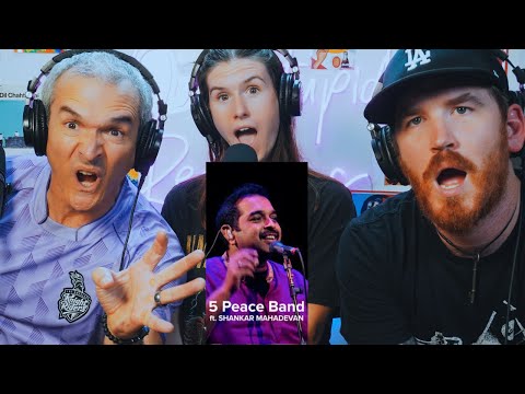Berklee Indian Ensemble ft Shankar Mahadevan - 5 Peace Band (Live at Berklee) REACTION!!