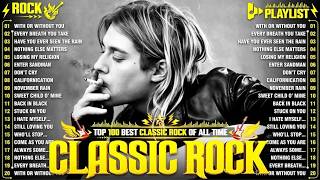 Download lagu #Classic Rock Songs 70s 80s 90s Full Album 🎶 Nirvana, Guns N' Roses, AC/DC, Bon Jovi, Metallica, U2 mp3