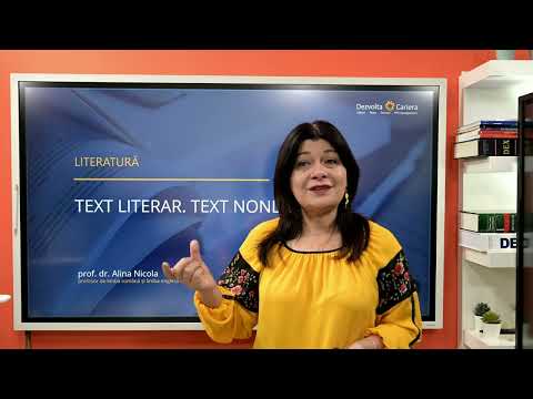 Literatură - Evaluare Națională - Text literar și nonliterar