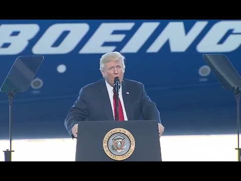 Trump Full Speech at Boeing 787 Dreamliner Unveiling | ABC News - YouTube