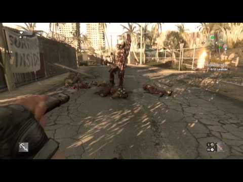 Dying Light How to kll the big zombie with style