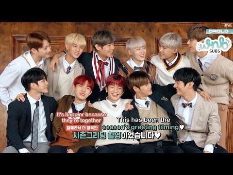 [ENG SUB] 190112 Okay Wanna One Ep 39 - 2019 Season's Greetings Behind by WNBSUBS