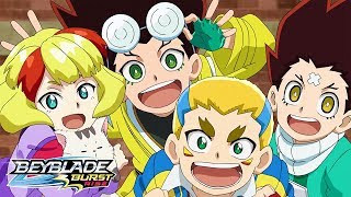 BEYBLADE BURST RISE Episode 1 Part 1: Ace Dragon! 