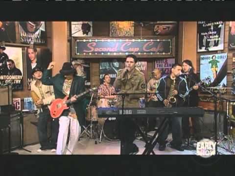 Salvador Santana & Carlos Santana - Father's Day 2008 at Second Cup Cafe